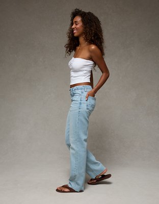 AE High-Waisted Curvy Straight Jean