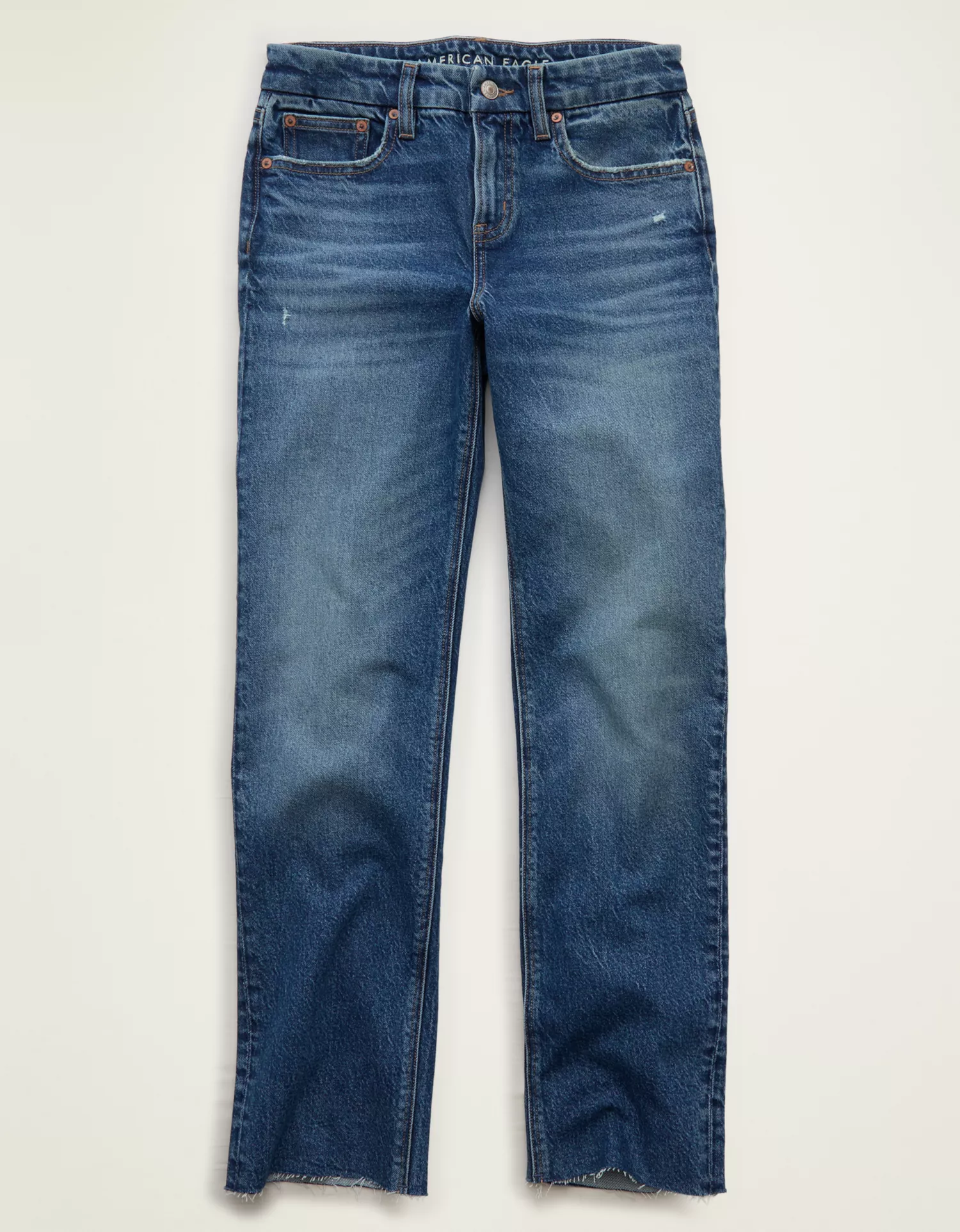 AE Curvy High-Waisted Straight Jean - thumbnail 9