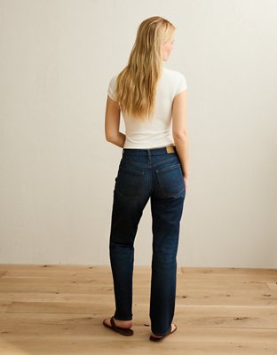 AE Curvy High-Waisted Straight Jean