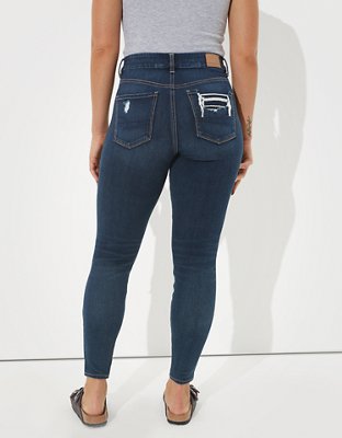 Женские джинсы American Eagle AE Dream Ripped Curvy Jegging — фото 2