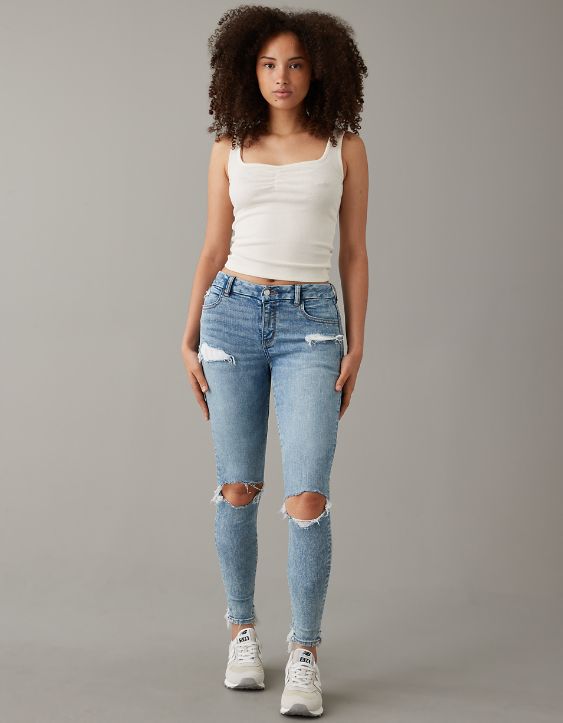 AE Next Level Ripped Curvy Jegging