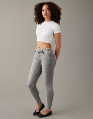 AERO Seriously Stretchy Distressed High Rise Jegging
