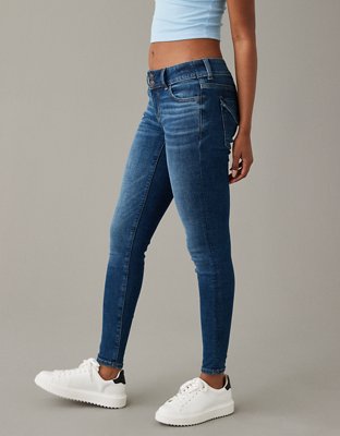 Женские джинсы American Eagle AE Next Level Super Low-Rise Jegging — фото 5