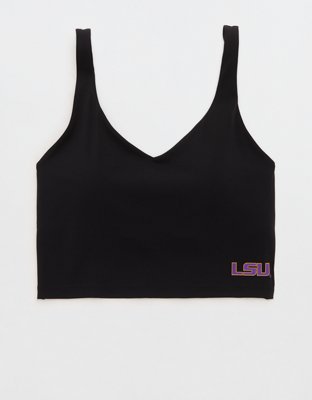 LSU Tigers OFFLINE By Aerie Low Key Sports Bra