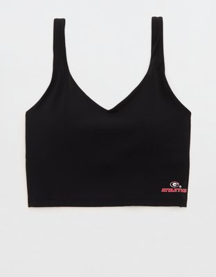 Georgia Bulldogs OFFLINE By Aerie Low Key Sports Bra