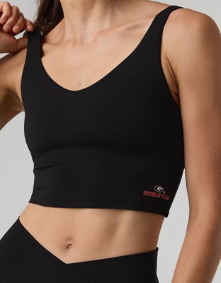 Georgia Bulldogs OFFLINE By Aerie Low Key Sports Bra