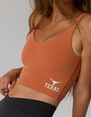 Texas Longhorns OFFLINE By Aerie Low Key Sports Bra