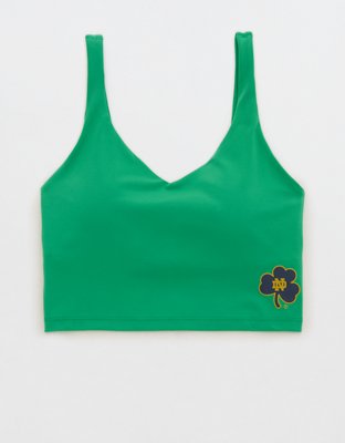 Notre Dame Fighting Irish OFFLINE By Aerie Low Key Sports Bra