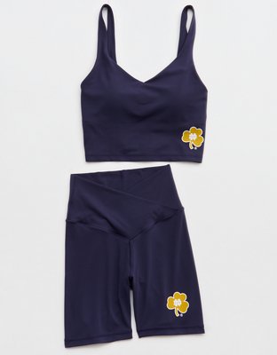 Notre Dame Fighting Irish OFFLINE By Aerie Low Key Sports Bra
