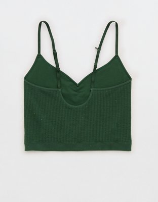 Superchill Seamless Waffle Bra Top