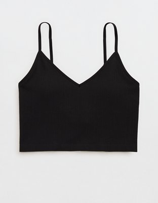 Superchill Seamless Rib Padded Bra Top