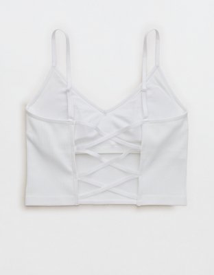 Superchill Seamless Rib Padded Bra Top