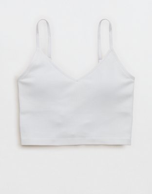 Superchill Seamless Rib Padded Bra Top