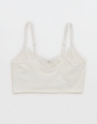 Superchill Cotton Ruched Bra Top