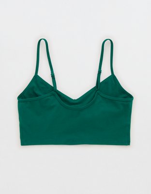 Superchill Cotton Ruched Bra Top