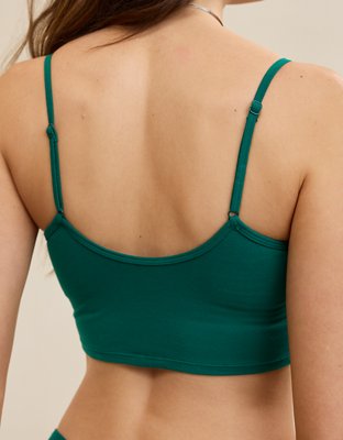 Superchill Cotton Ruched Bra Top