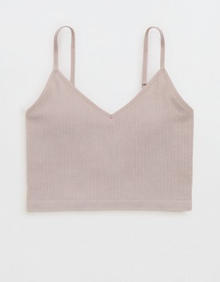 Superchill Seamless Rib Padded Bra Top