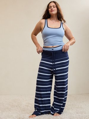 Superchill Cotton Lace Trim Tank Top