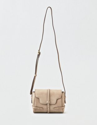 brown shoulder bag with chain