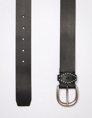 Frye & Co. Studded Leather Belt