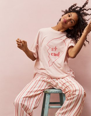 Aerie x Emily + Meritt Oversized Boyfriend T-Shirt