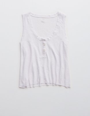 aerie breezy linen shirt