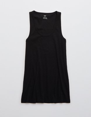 Ava And Ever Ayla Basic Rib Tank Top In Black - FREE* Shipping