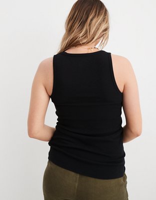 Mama By Aerie Ribbed Basic Tank Top