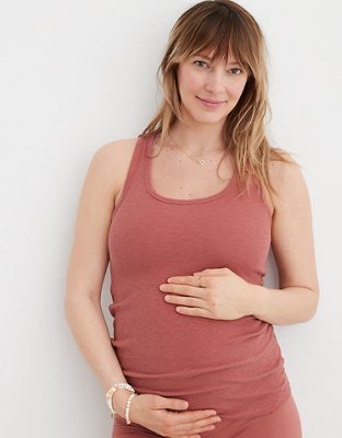 Mama By Aerie™ Ribbed Basic Tank Top