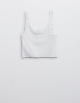 Aerie Hook & Eye Cropped Tank Top