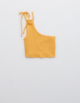 Женские топы Aerie Rebel Tie Cropped Tank Top — фото 3