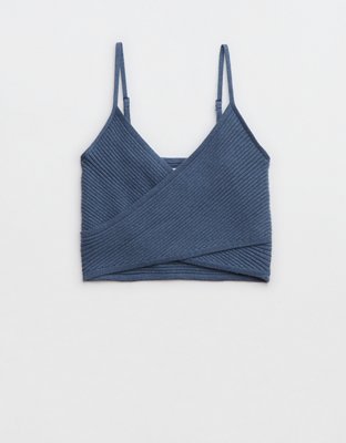 Женские свитеры Aerie Cross Front Sweater Tank Top — фото 3