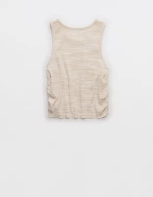Aerie Rouchy Rib Tank Top