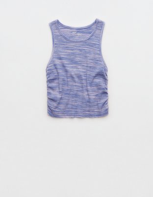 Женские топы Aerie Rouchy Rib Tank Top — фото 4