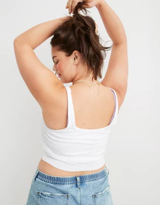 Aerie Cropped Tank Top