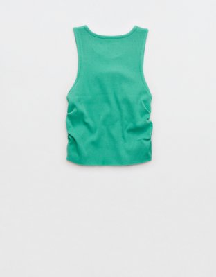 Aerie Rouchy Rib Tank Top