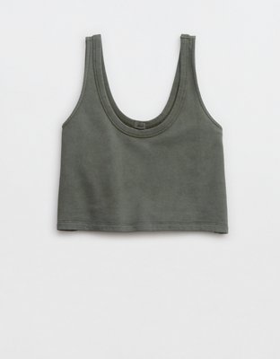 Aerie Weekend Fleece Tank Top