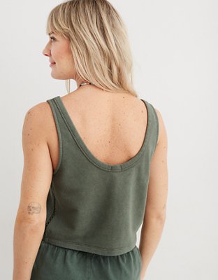 Aerie Weekend Fleece Tank Top