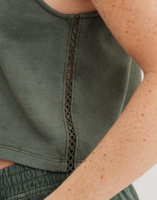 Aerie Weekend Fleece Tank Top