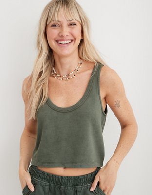 Aerie Weekend Fleece Tank Top