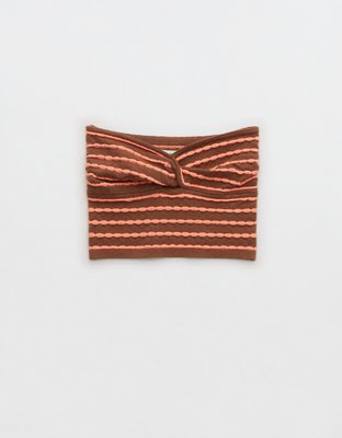 Aerie Twist Front Sweater Tube Top
