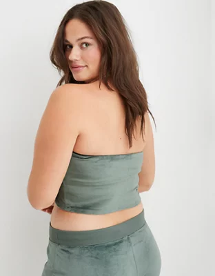 Aerie Dreamy Velour Bandeau