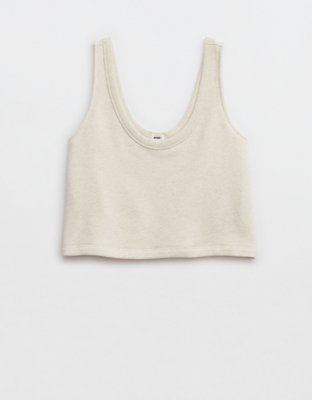 Aerie Weekend Fleece Tank Top