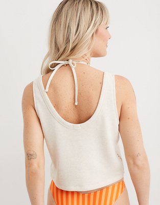 Aerie Weekend Fleece Tank Top