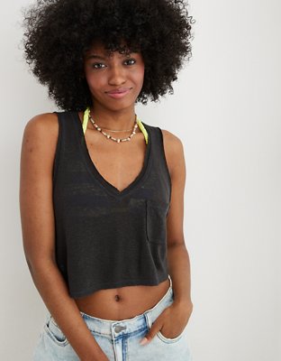 AVERY Linen Tank Top