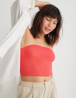 Женские свитеры Aerie Crochet Sweater Tube Top