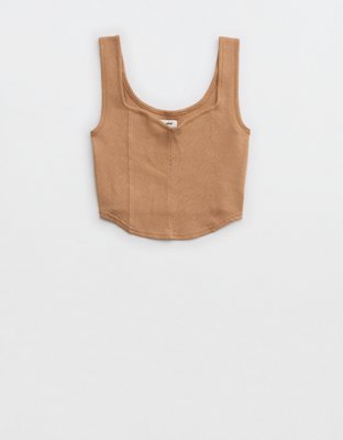 Aerie Weekend Fleece Tank Top