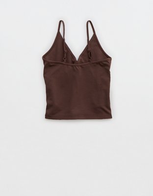 Aerie Chill Up Cross Front Tank Top