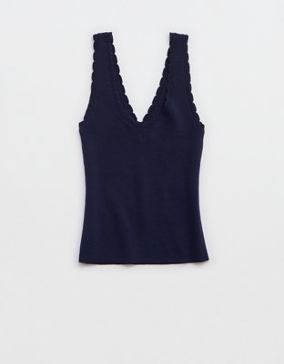 Aerie Reversible Sweater Tank Top