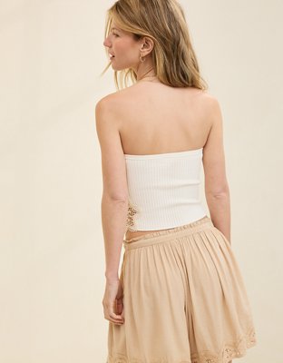 Aerie Ribbed Sweater Tube Top
